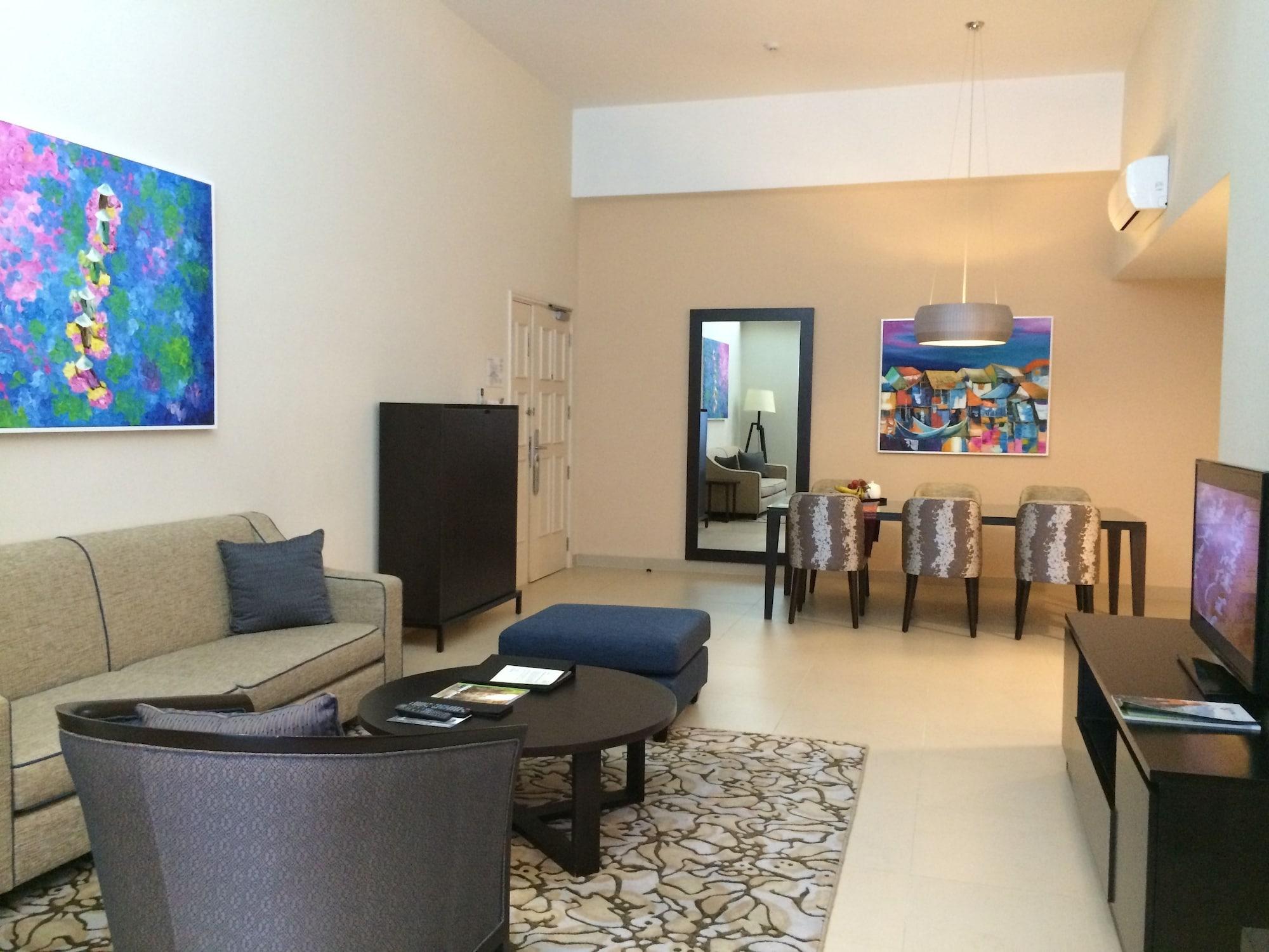 Somerset Ho Chi Minh City Exterior photo A living room in a typical apartment at the Ritz-Carlton, DIFC