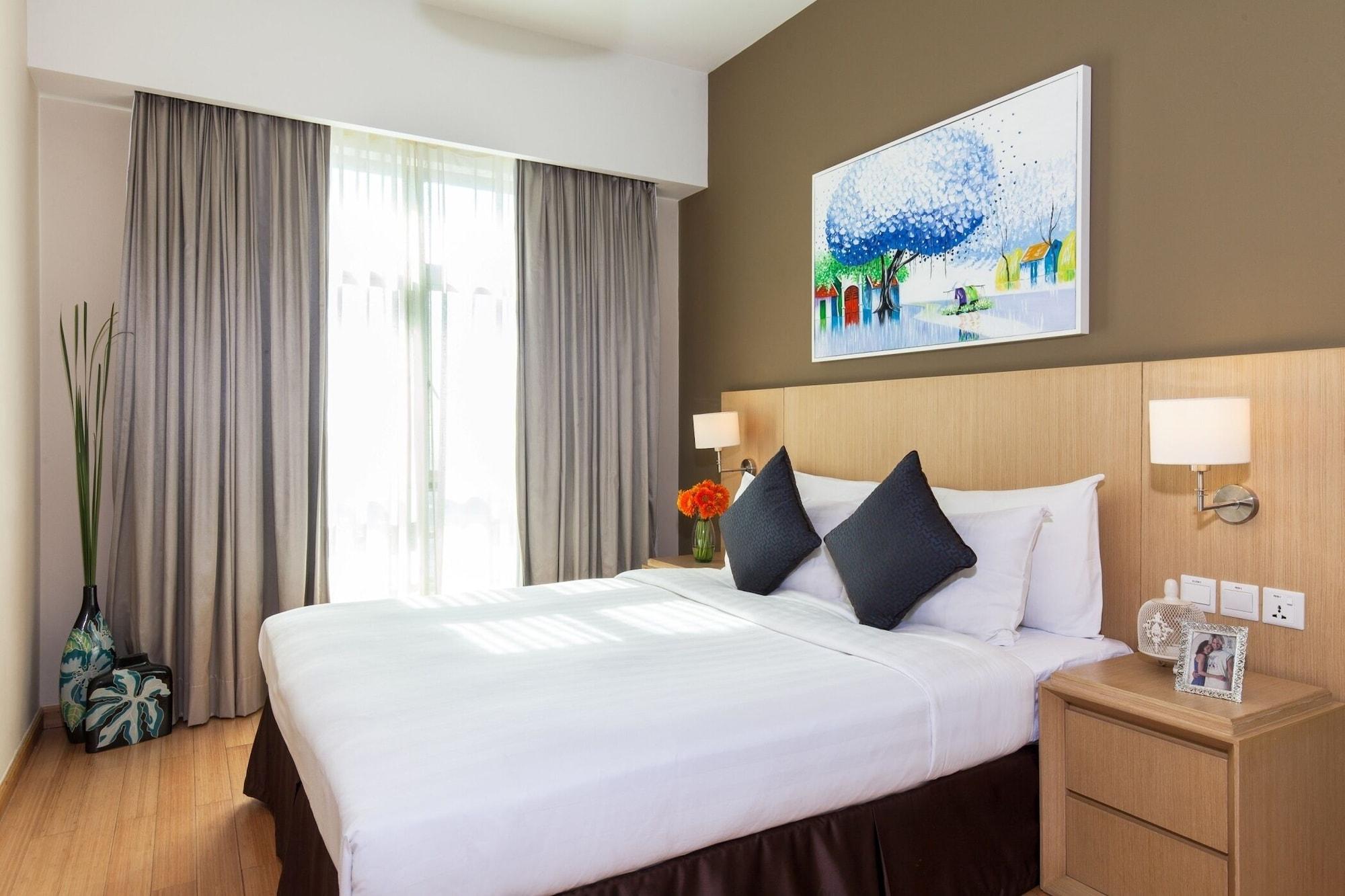Somerset Ho Chi Minh City Exterior photo A bedroom at the hotel