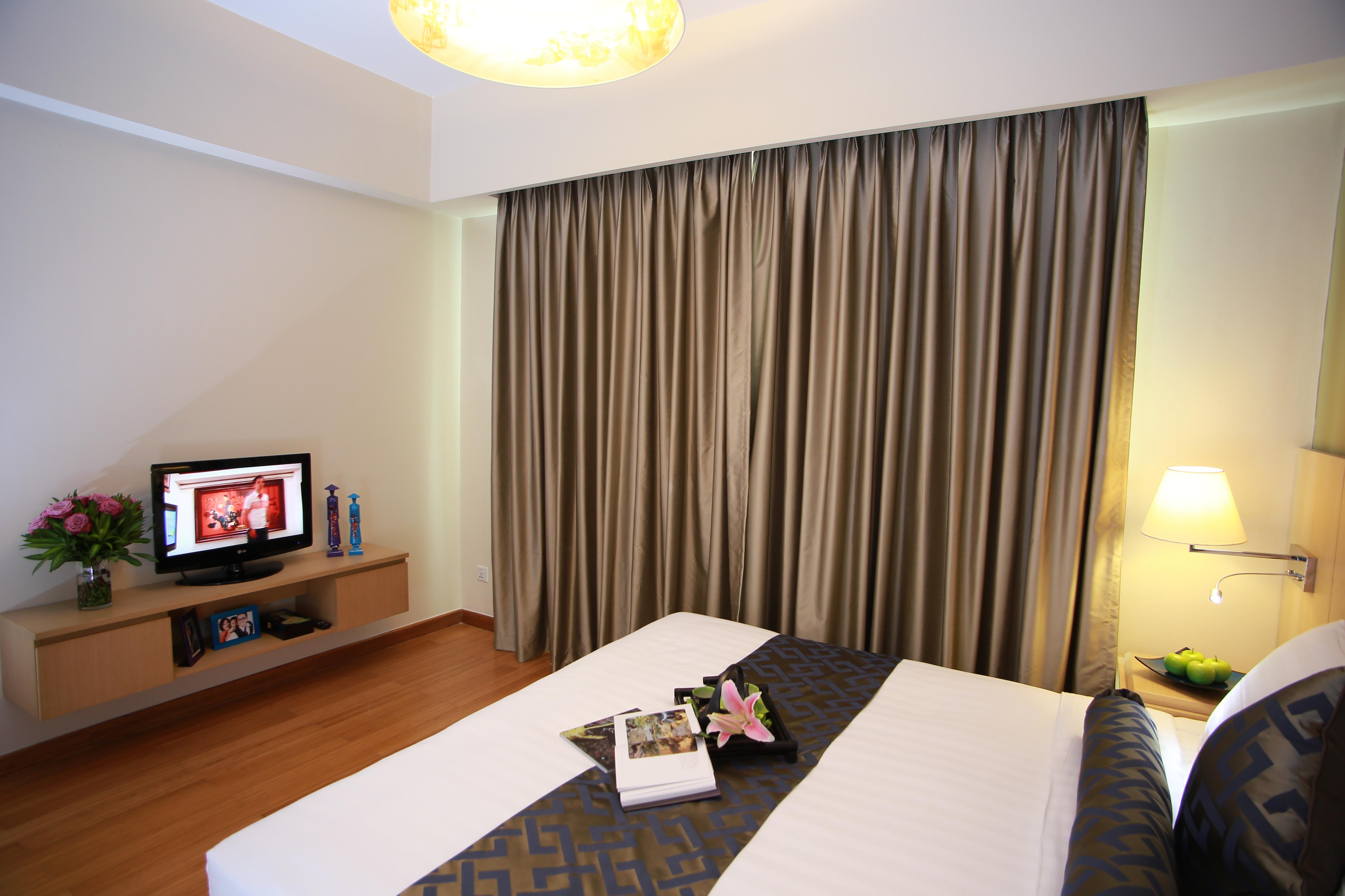 Somerset Ho Chi Minh City Exterior photo A bedroom at the hotel