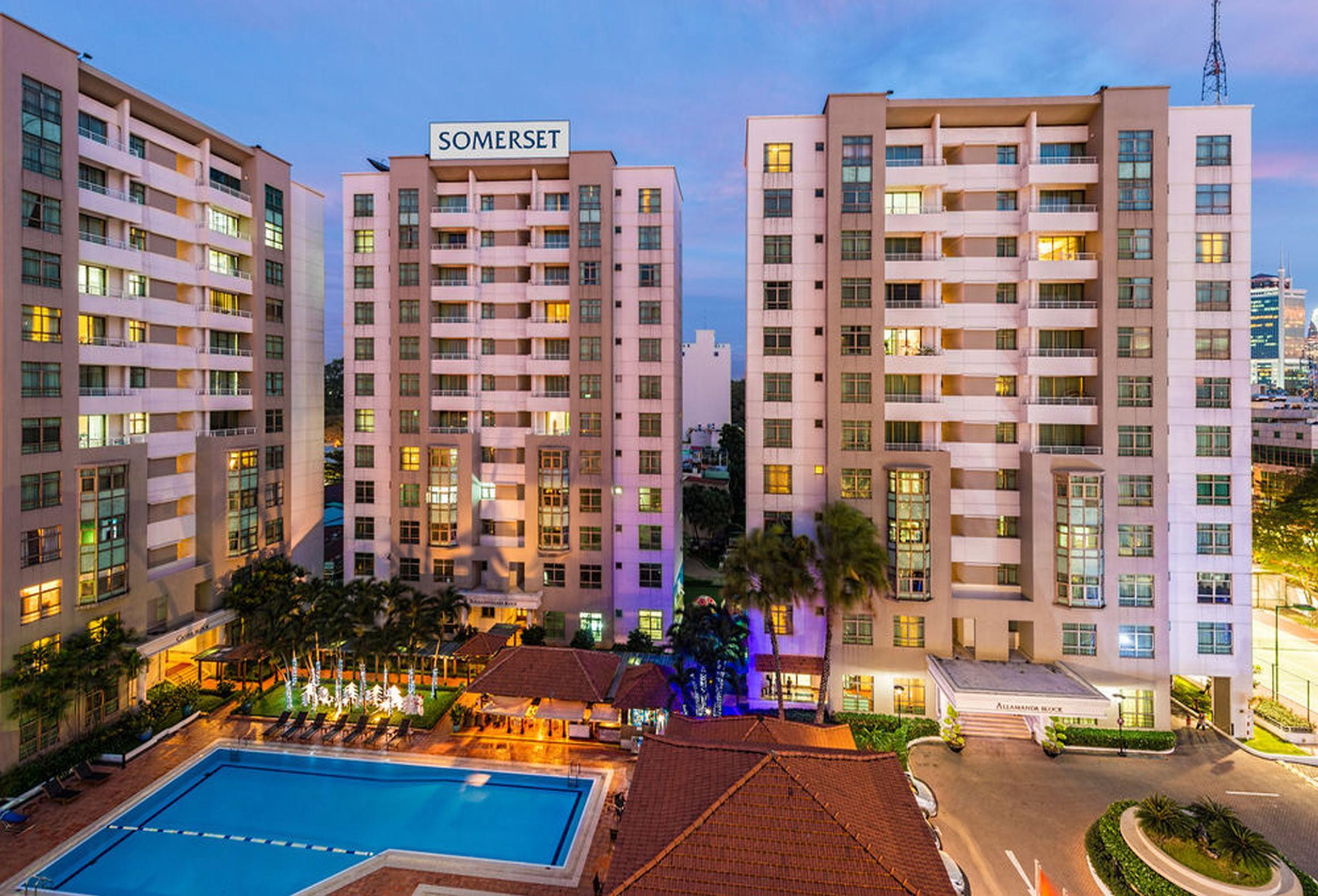 Somerset Ho Chi Minh City Exterior photo Somerset Residences